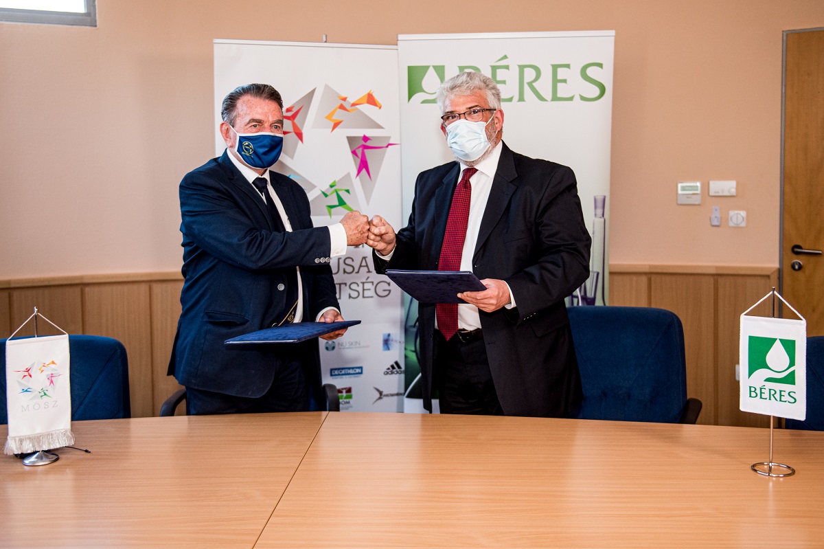 The Hungarian Pentathlon Association and Béres Pharmaceuticals have signed a partnership agreement